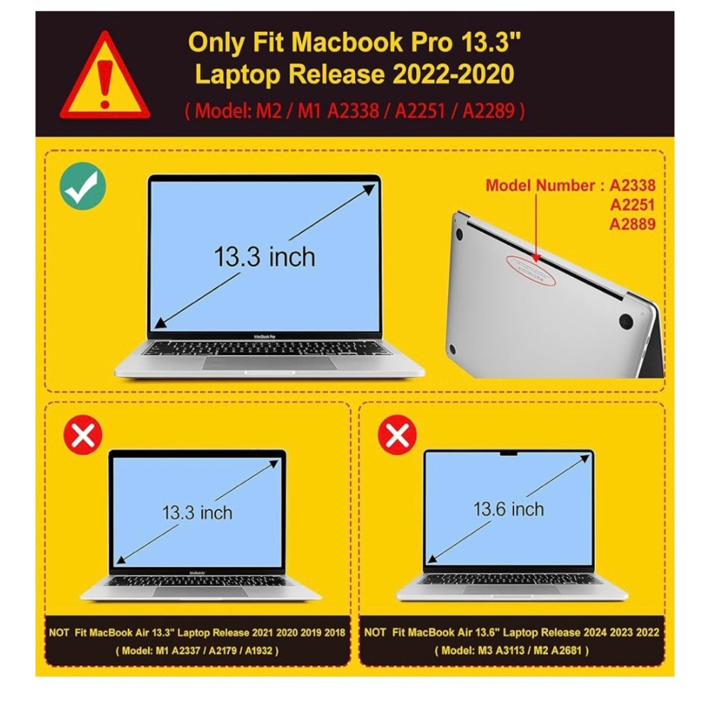 MacBook Pro 13" Hard Shell Case Bundle - Picture 7 of 7